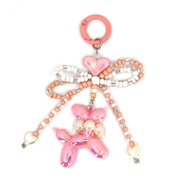 Porta-chaves Estético Pulseira Fofa Charms de Bolsa Contas Coloridas por atacado de StarryNYC