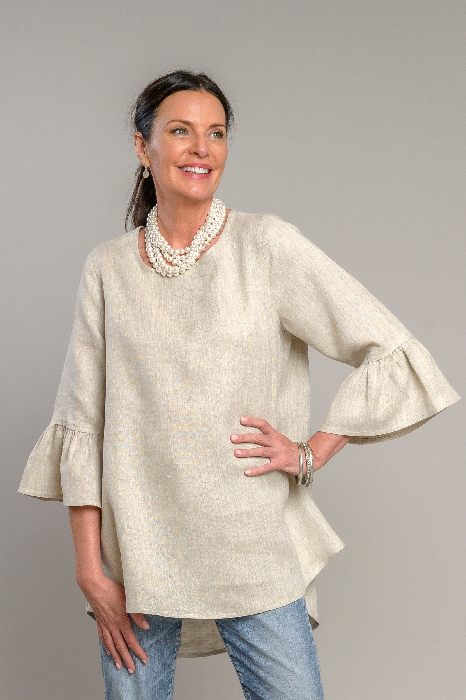 Arte Italica & Crown Linen Designs - Wholesale Tunic - Women's - Bella Top - New Colors6