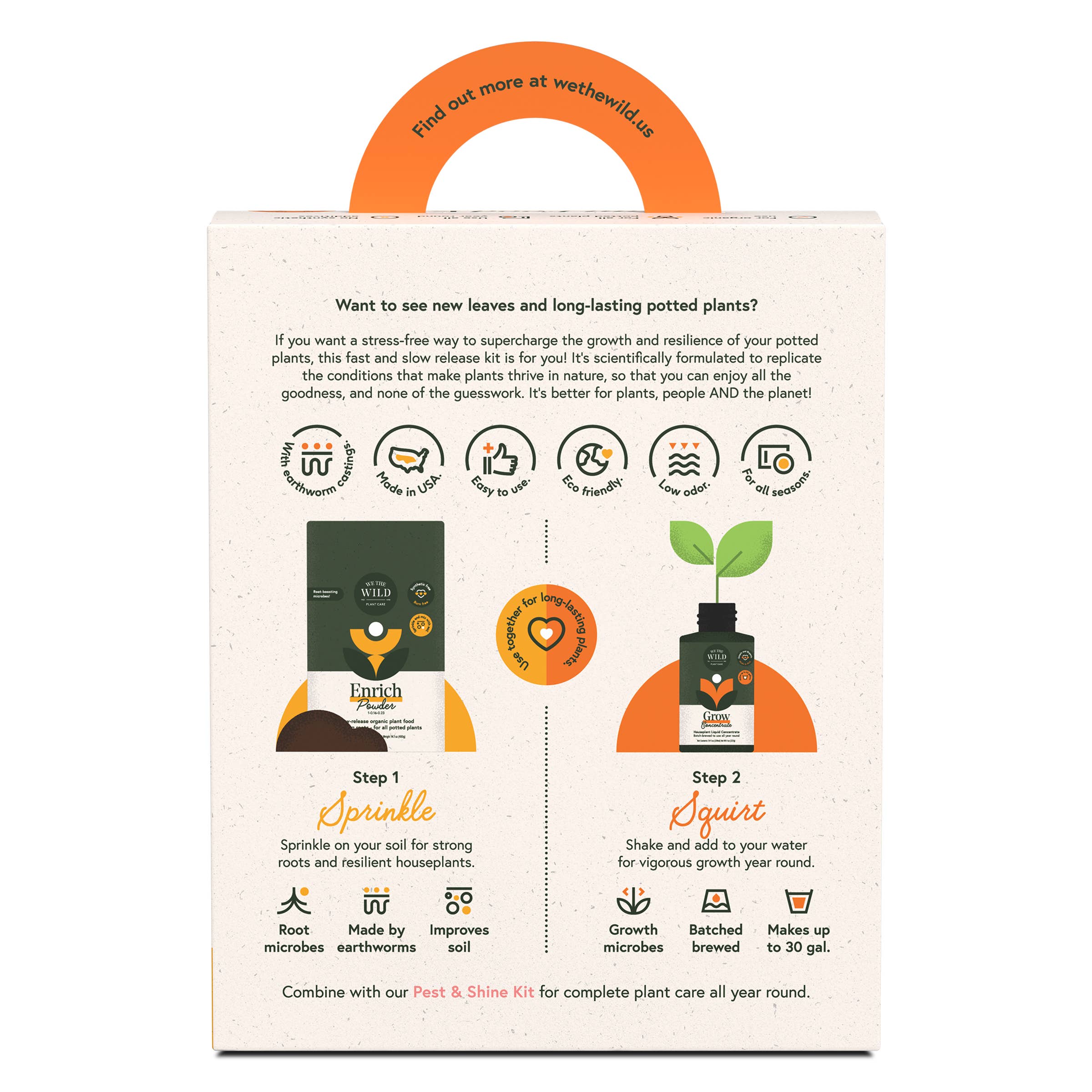 We The Wild Plant Care USA - Wholesale Fertilizer - Plant Food Kit 1