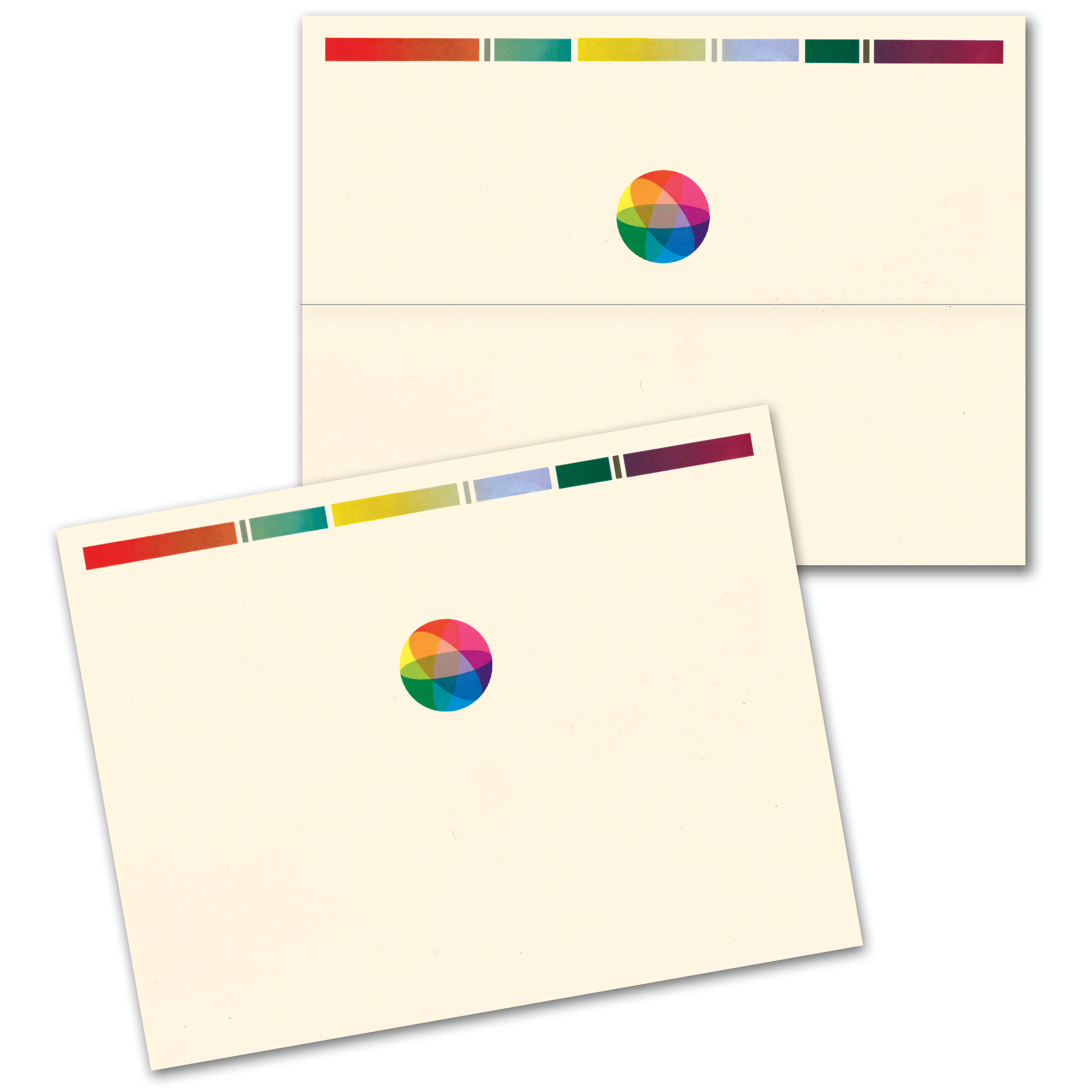 Laughing Elephant - Wholesale Stationery/Notecard Set - Color Theory - Letter Writing Set2