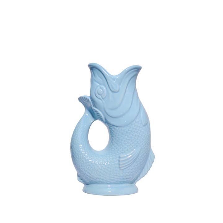 The Original Gluggle Jug Factory - Wholesale Jug - Pale Blue Gluggle Jug1