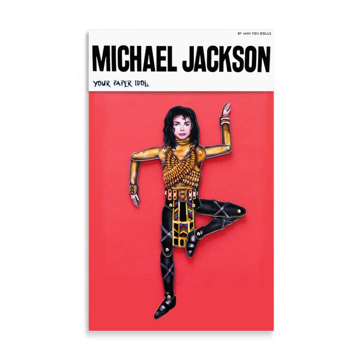 THE PAPER IDOLL – Engroshandel Magnet – Poserbar køleskabsmagnet eller sæt Michael Jackson „Husk tiden“ | Celebrity Paper Doll |Mj | King Of Pop9