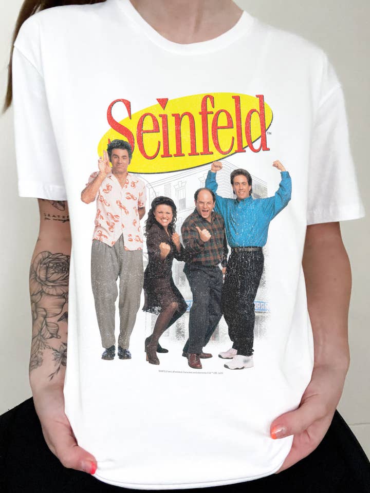 Threadheads - Wholesale Screen printed t-shirt – Women′s - Seinfeld Characters T-Shirt0