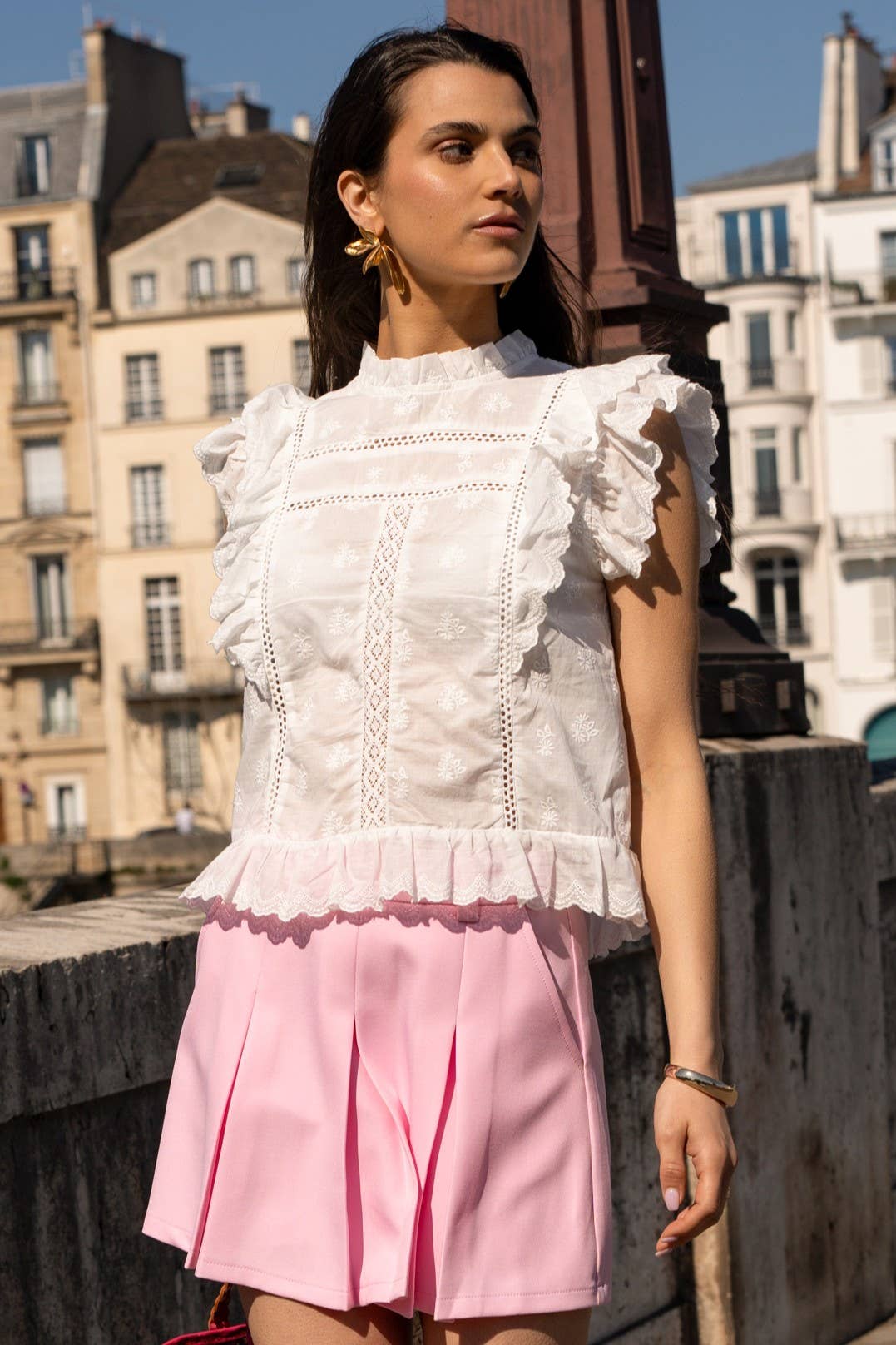 GOLDEN LIVE PARIS - Wholesale Blouse - Women's - Top RIVOLI 92690