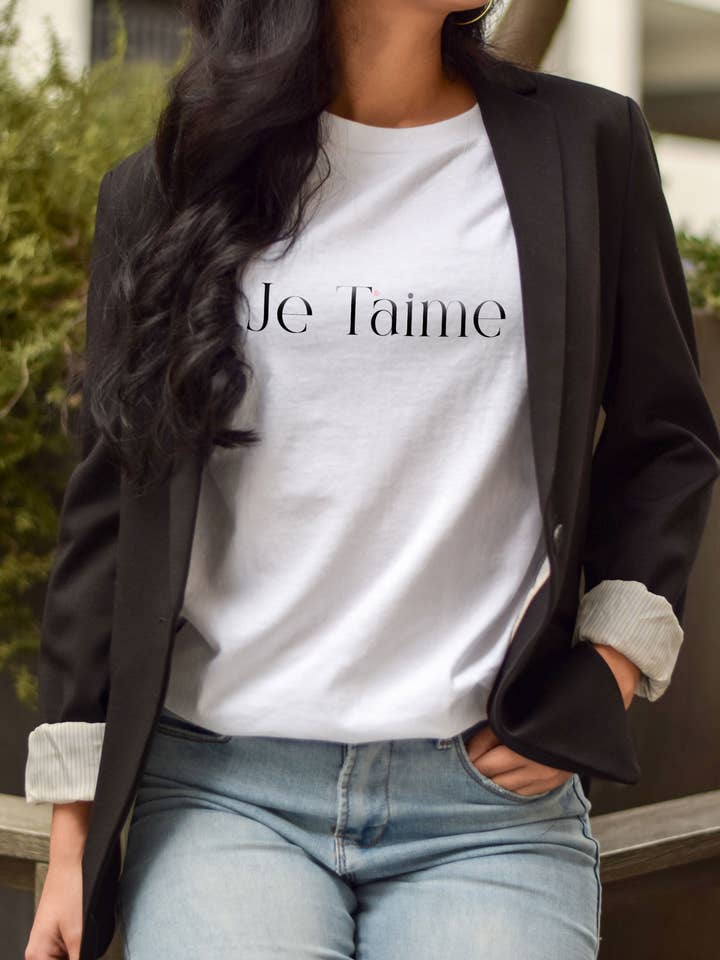 Ja Taime Print T-Shirt for wholesale by Marvy Gal