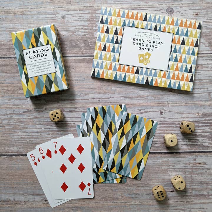 Robert Frederick Ltd - Wholesale Card Game - Card & Dice Set - Pyramid Games