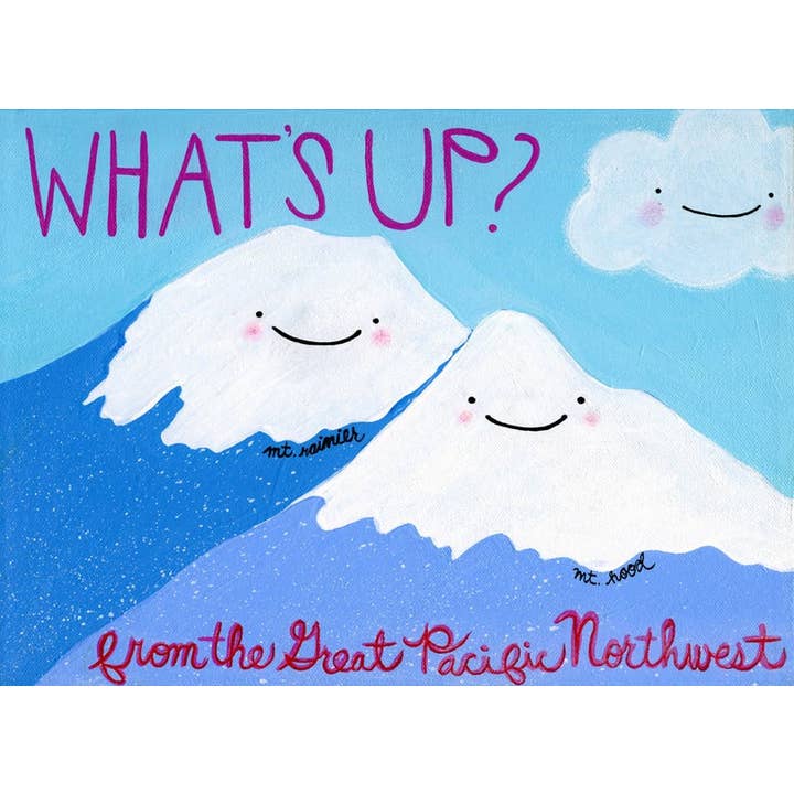 Wat is er op Pacific Northwest Post Card voor wholesale door bishopart