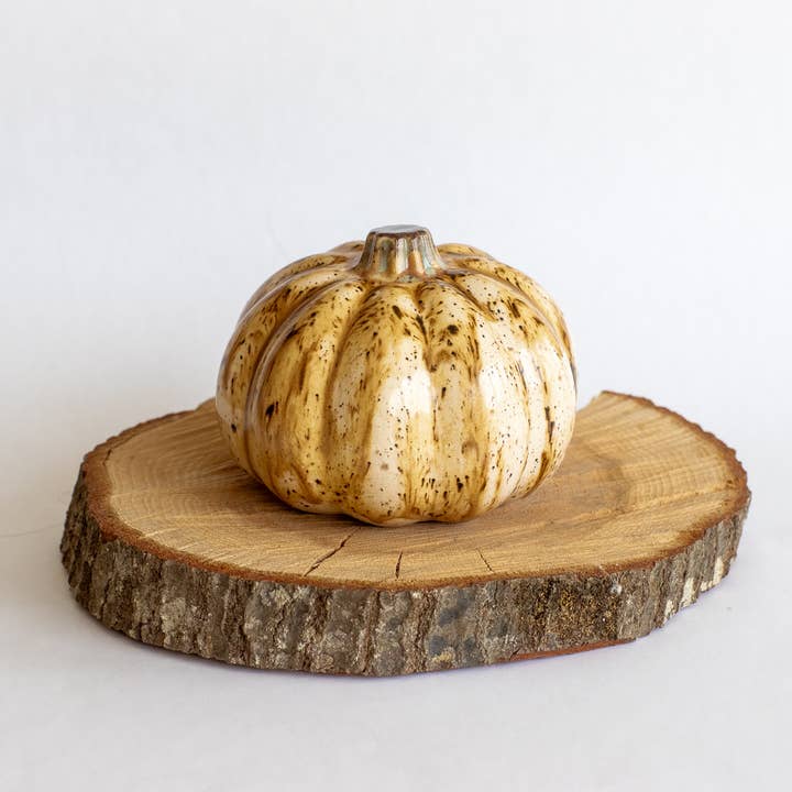Prodigal Pottery - Wholesale Decorative Tabletop Object - Ceramic Pumpkin12