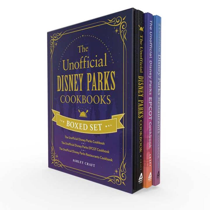 Unofficial Disney Parks Cookbooks Boxed Set by Ashley Craft for wholesale by Simon & Schuster
