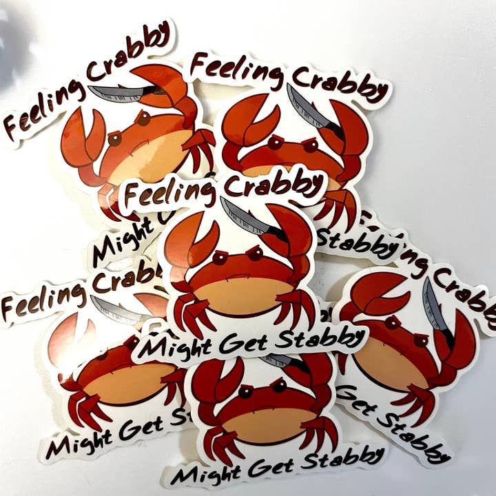 Stabby Crab for wholesale by Southpaw Draws