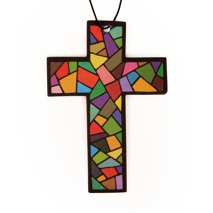 Holy Cross Air Freshener Pack of 12 for wholesale by Fresh Fresheners