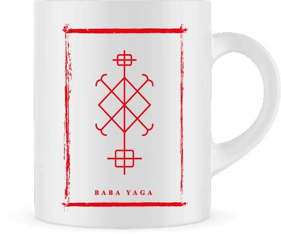 The Purple Spell - Wholesale Coffee/Tea Cup - Baba Yaga Themed Tea Mug Witchy Goth -  2 Designs 1