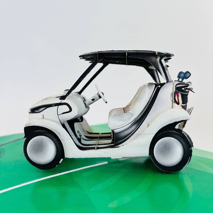 Tee Time Ready POP UP GREETING CARD, 3D Pop Up Card for wholesale by The Paper Mix