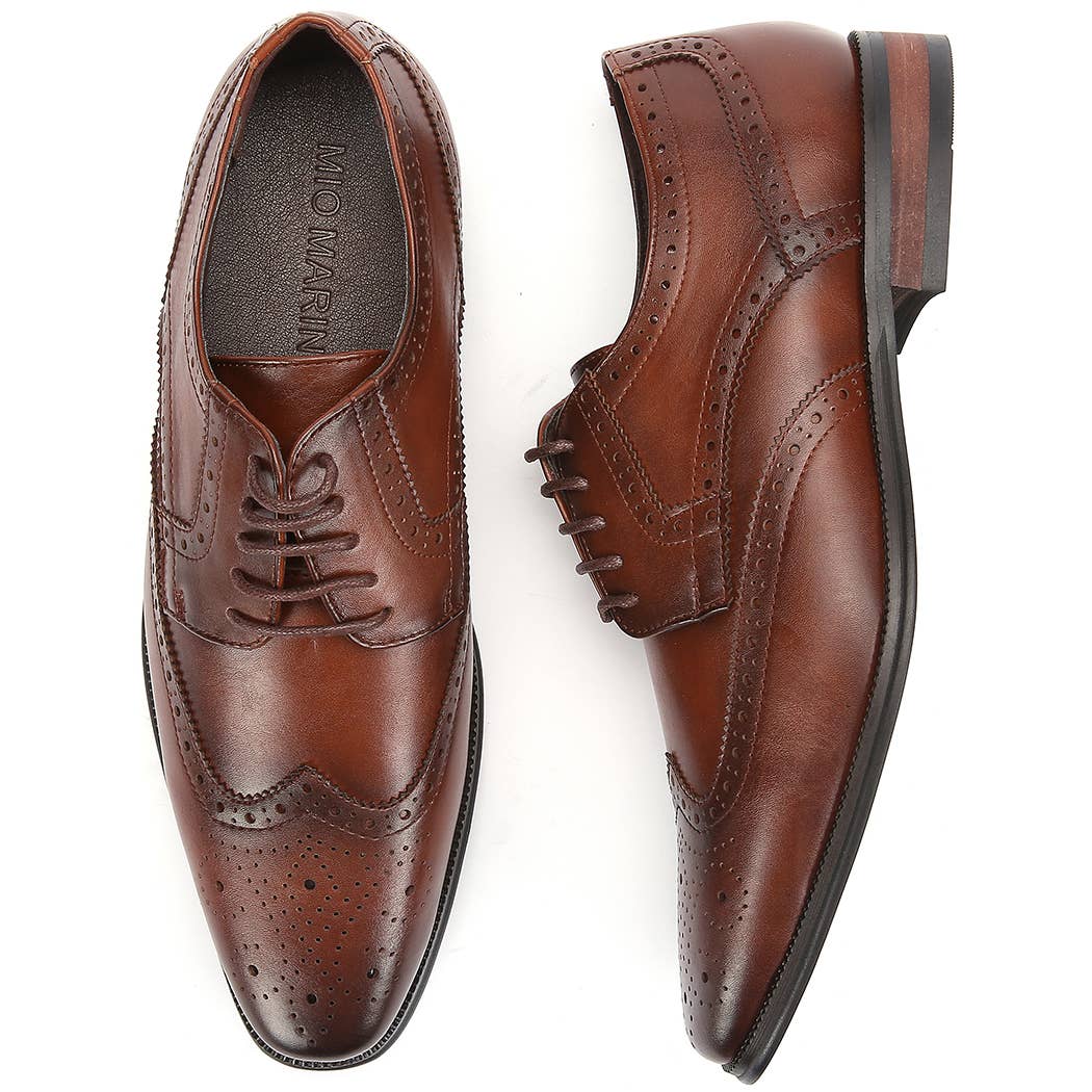 Mio Marino - Wholesale Oxford Shoes - Men's - Oxford Ornate Shoes5