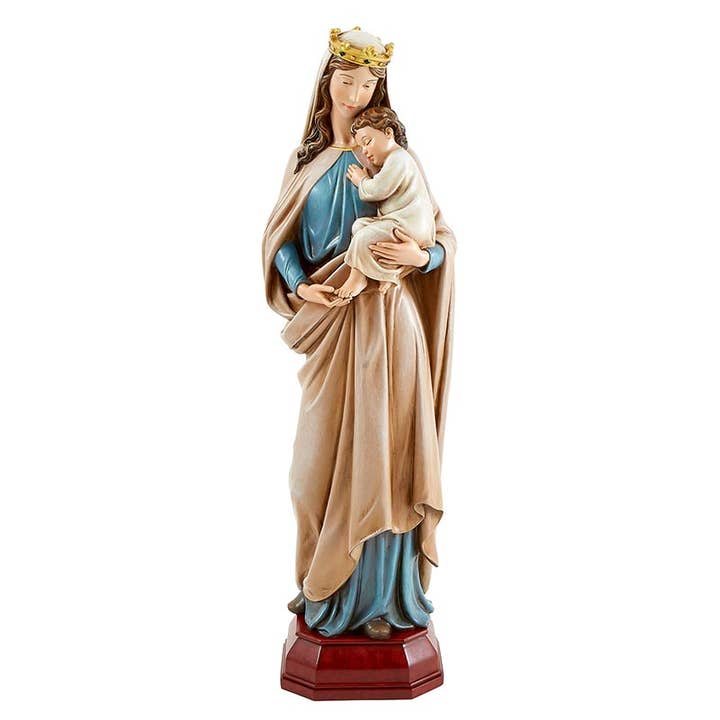 24" Vg Mary Queen Of Heaven for wholesale by Christian Brands Catholic
