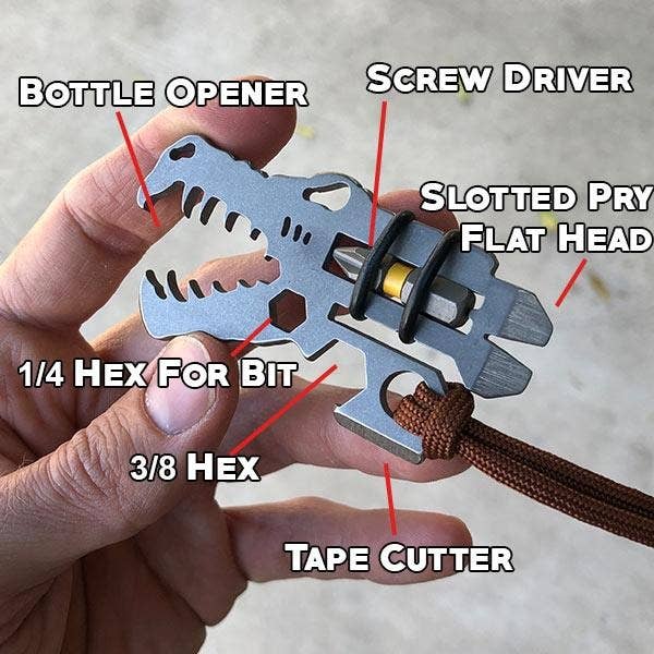 Vice Anvil Tactical - Wholesale Handy Tool - Jurassic Croc Everyday Carry Pocket Tool - multi-tool