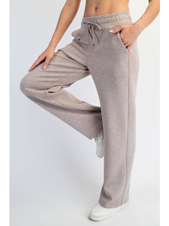 Rae Mode - Wholesale Broek - Dames - MODAL SCUBA RECHTE BROEK36