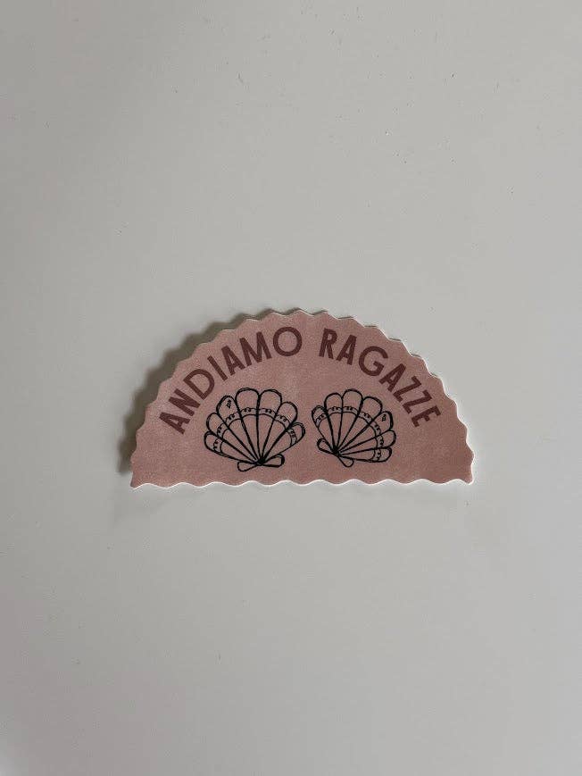 Let's Go Girls Sticker for wholesale by kash co studio