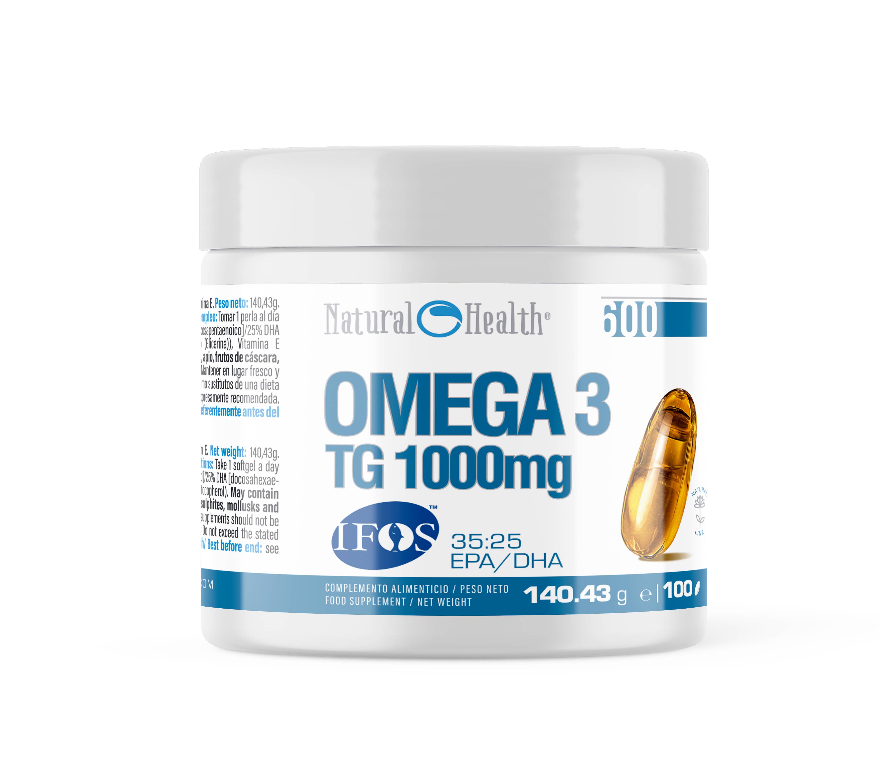 HYPERTROPHY NUTRITION – Engroshandel Kosttilskud og vitaminer – OMEGA 3 35/25 IFOS 100 SOFTGELS 1GR/KAPs0