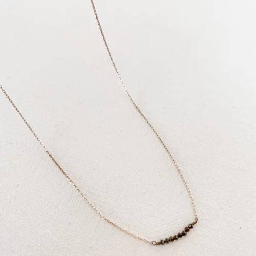 Labradorite 14k guld halsband för wholesale av Lee&Lo Handmade Wearables