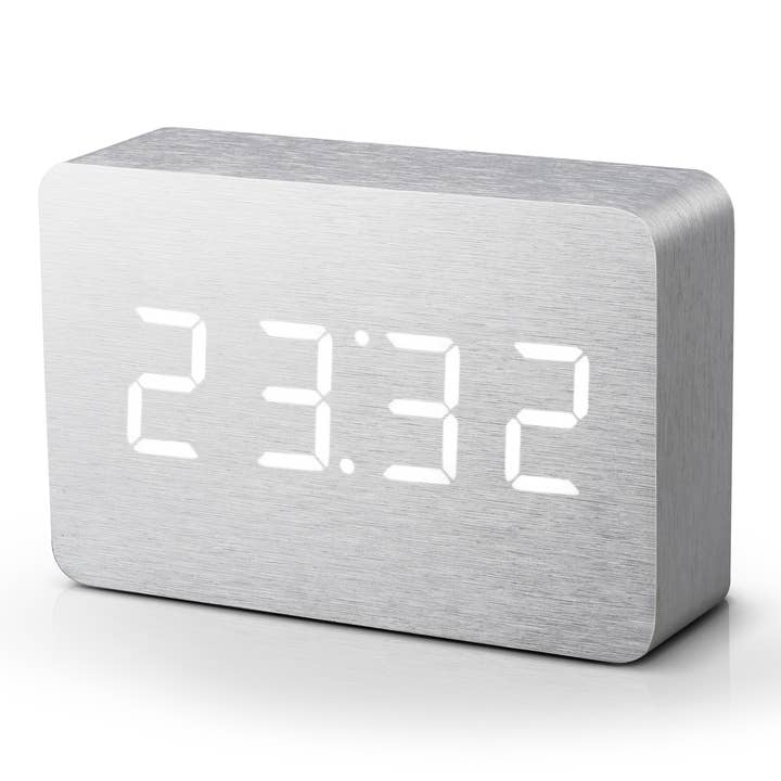 Gingko Design – wholesale Alarm clock – Gingko Brick Click Alarm Clock2