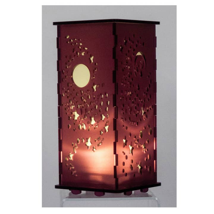 Luminaire Galaxy - Acrylique pour la vente par Dee Janssen GlassWorks