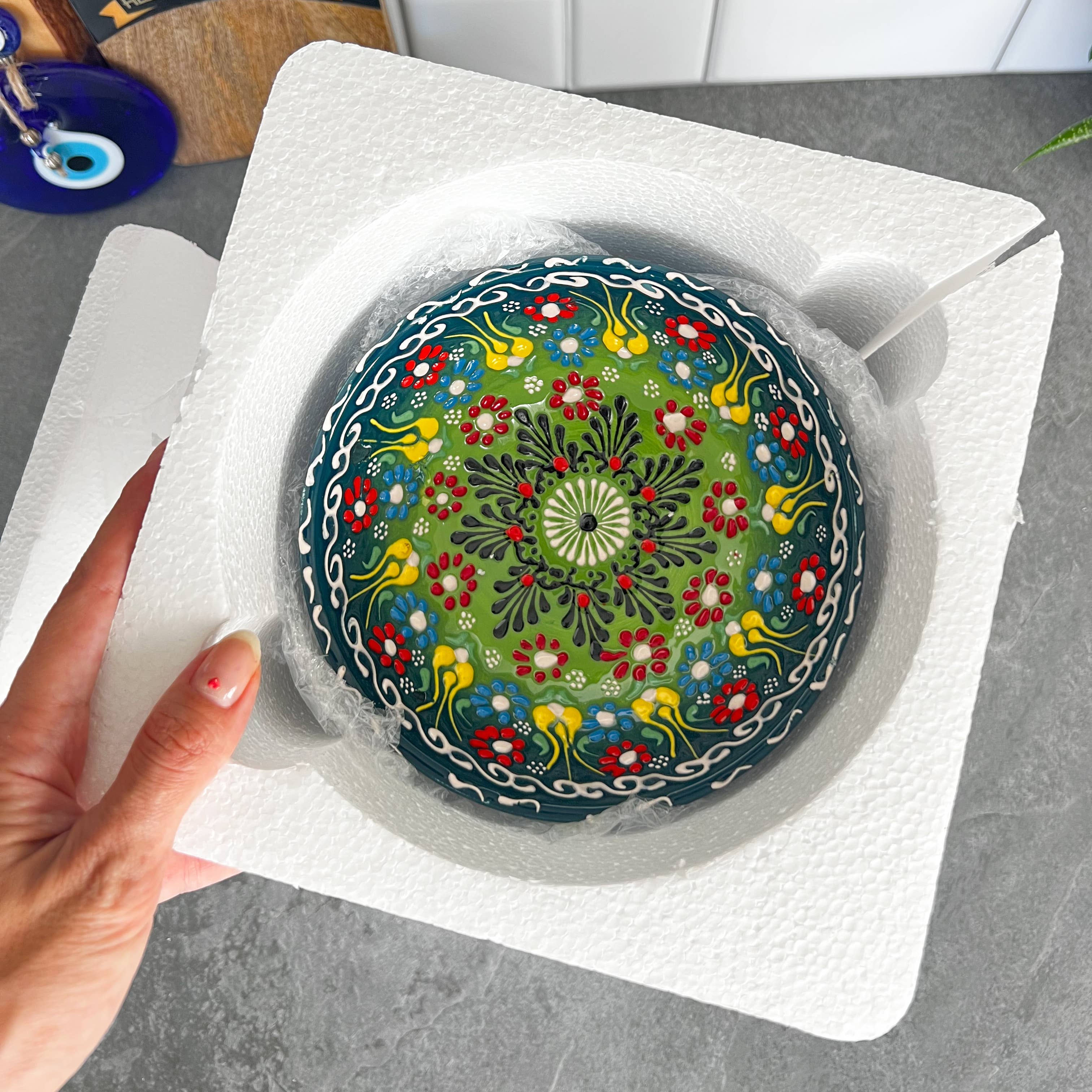 Umays Boho - Wholesale Bowl - Large Handmade Bowls, Decorative Bowls, Boho Kitchen Decor19