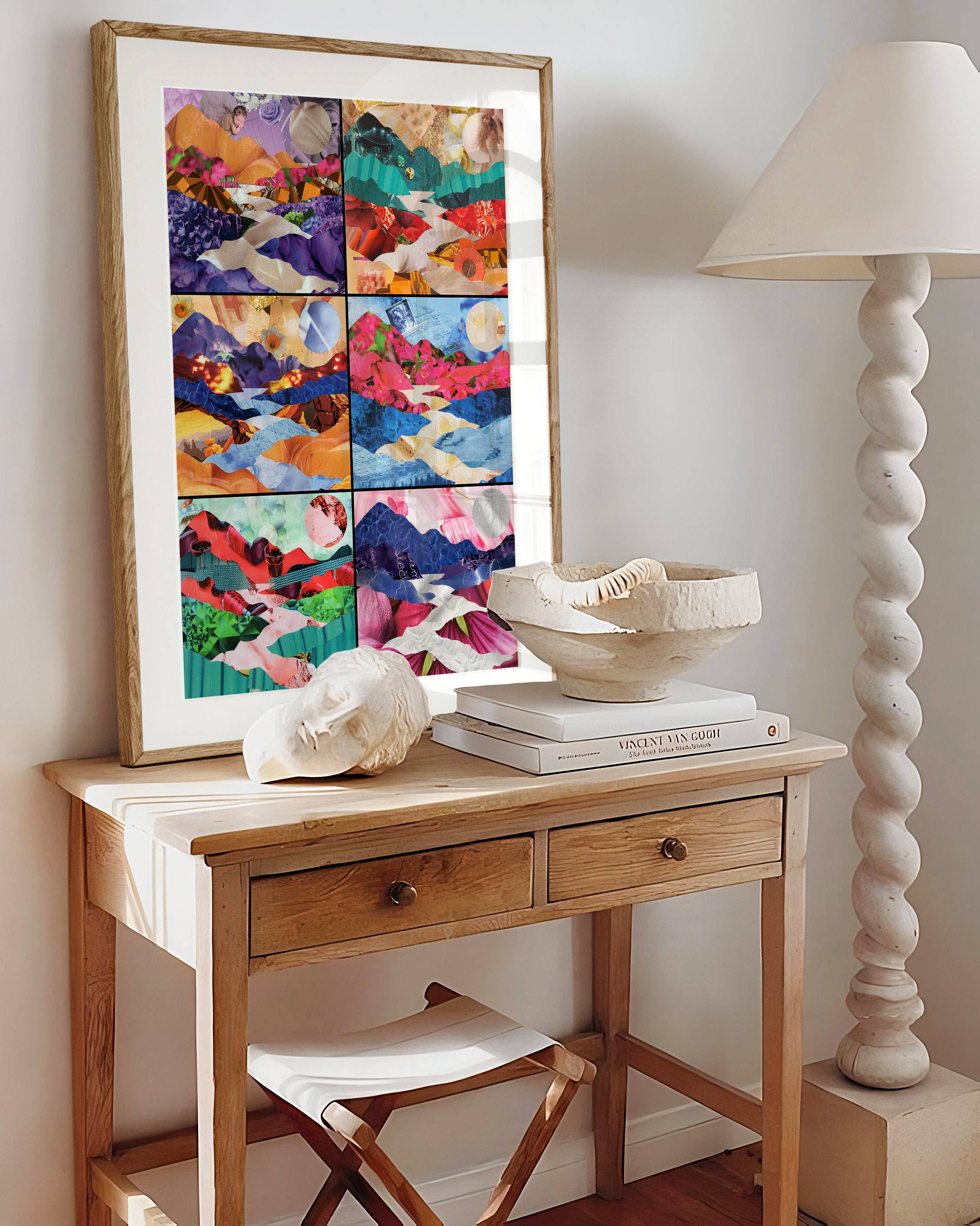 Artpoptart - Wholesale Art Print - Vivid Mountains Art Print1