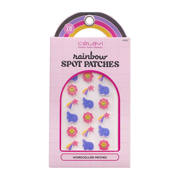 PINEAPPLE Beauty – Großhandel Akne-/Hydrokolloid-Pflaster – Celavi 45967 Bunte Hydrocolloid-Pickelpflaster – 12 Sets2