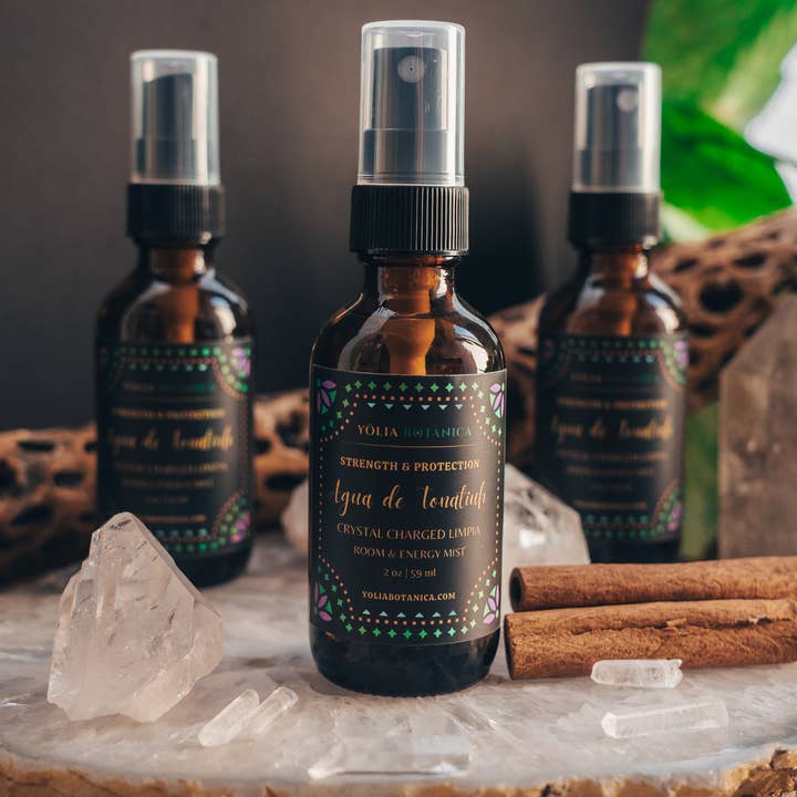 Limpia Mists - Energy Cleansing & Limpias - Crystal infused for wholesale by Yolia Botanica