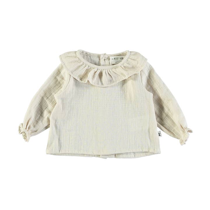 Bluse til børn og babyer for engroshandel hos Petit Indi