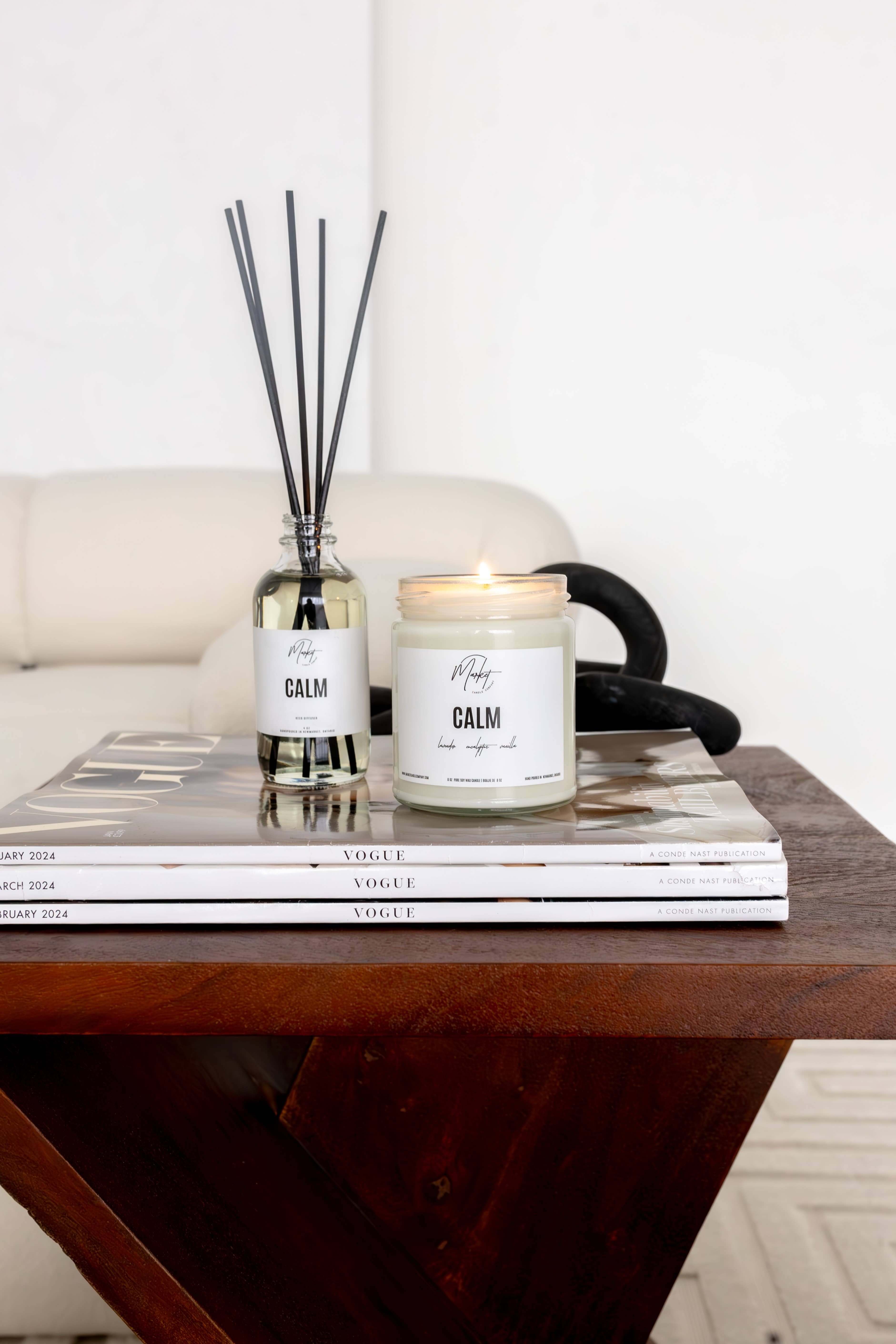 Market Candle Company - Wholesale Reed Diffuser - CALM DIFFUSER REEDS4