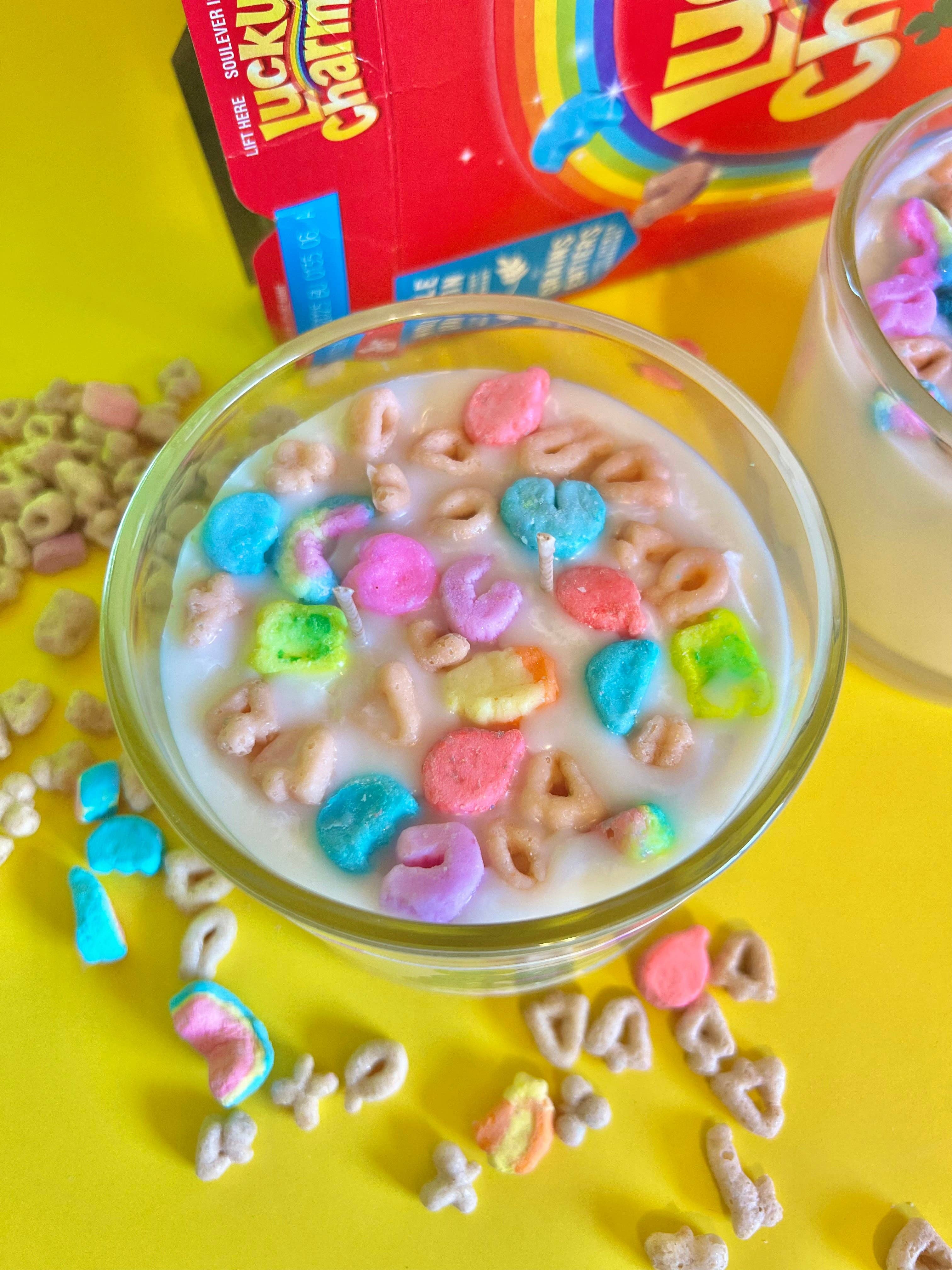 Candle Land - Wholesale Jar/Filled Candle - Milky Charms Candle | Lucky Charms Inspired Candle2