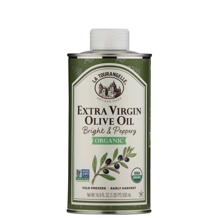 Organic Bright & Peppery Extra Virgin Olive Oil - 6 Units for wholesale by La Tourangelle