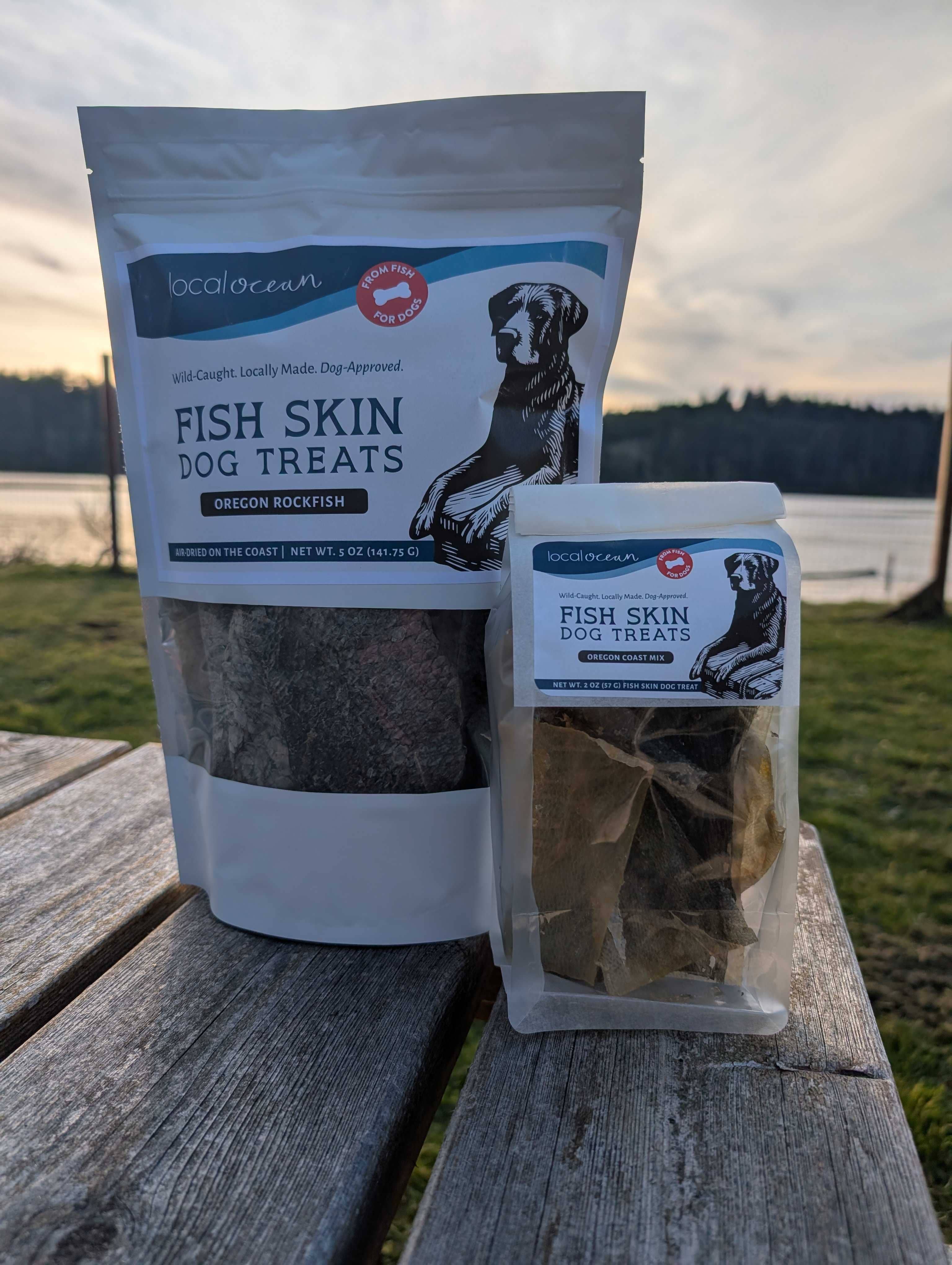 Local Ocean Seafoods - Wholesale Pet Treats - Dog - Dog Treats: Single Ingredient Air-Dried Oregon Rockfish2