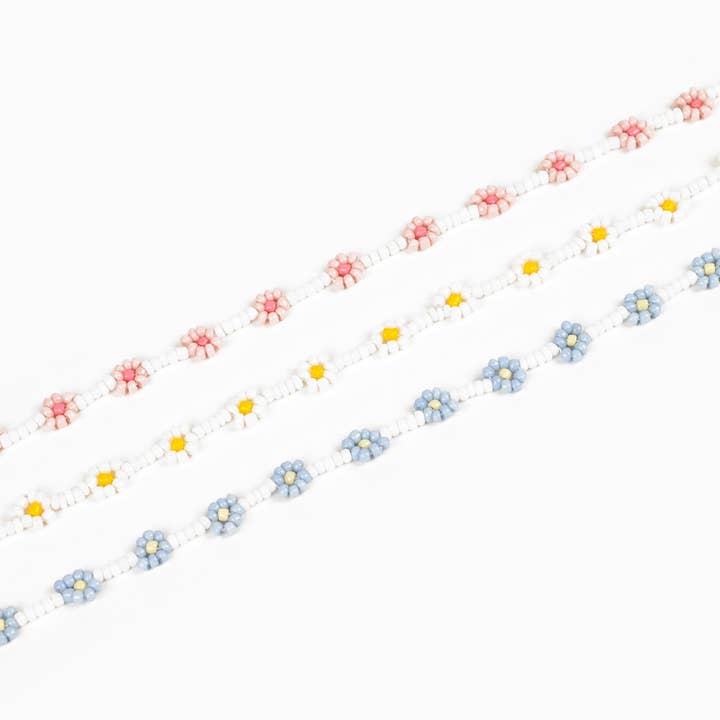 Sessori - Wholesale Beaded/pearl necklace - Tropic Fruit Flower Glass Bead Necklace13