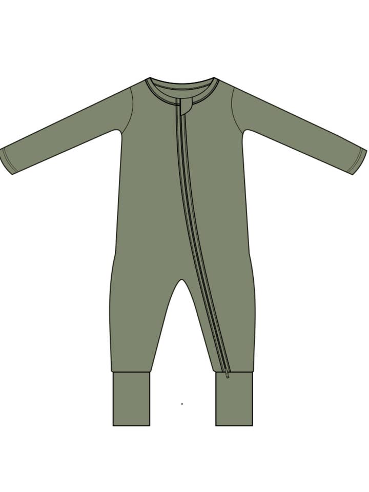 Bamboo Romper for wholesale by Little Lott Clothing Co.