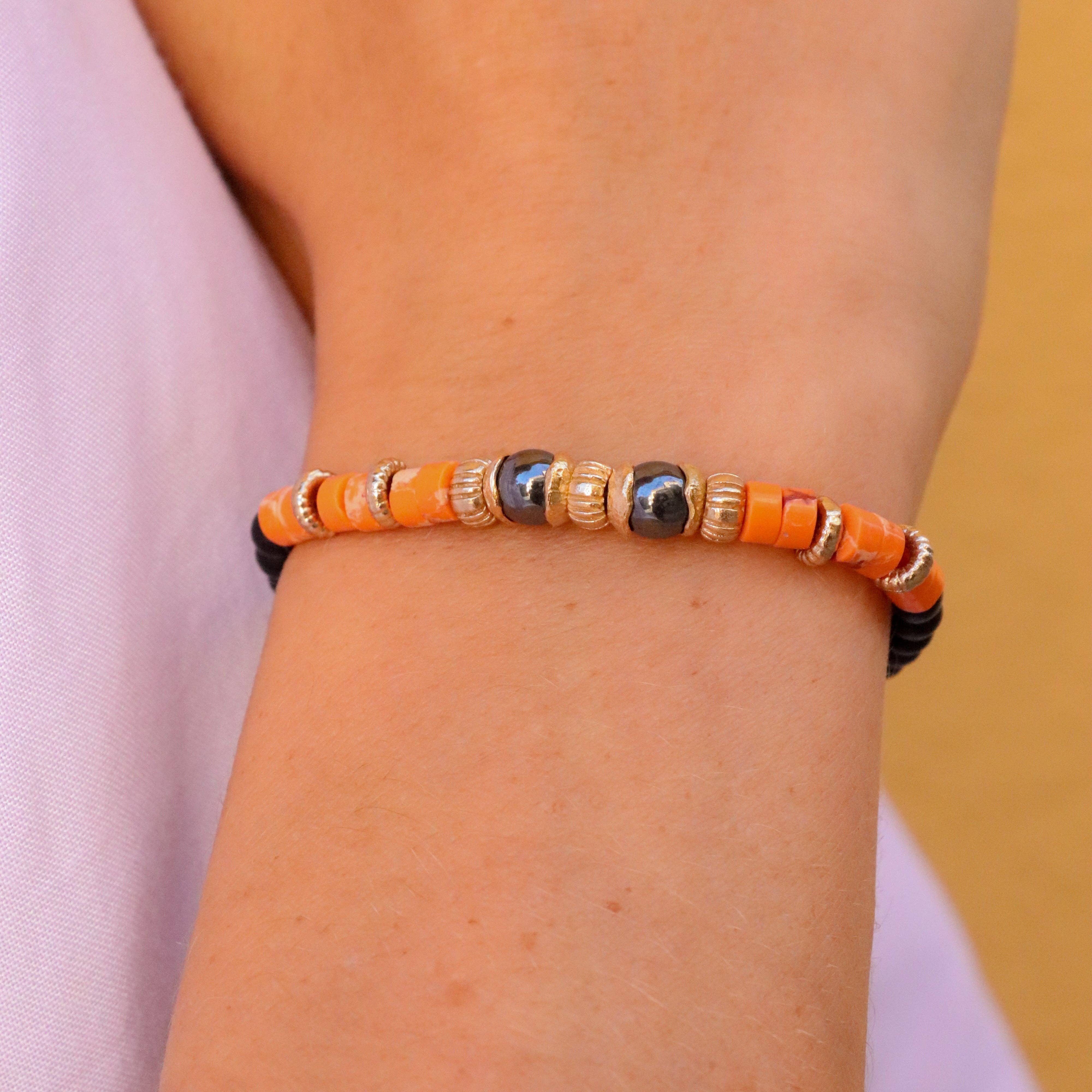 PLATADEPALO - Wholesale Beaded Bracelet - Unisex GUINDA beaded bracelet1