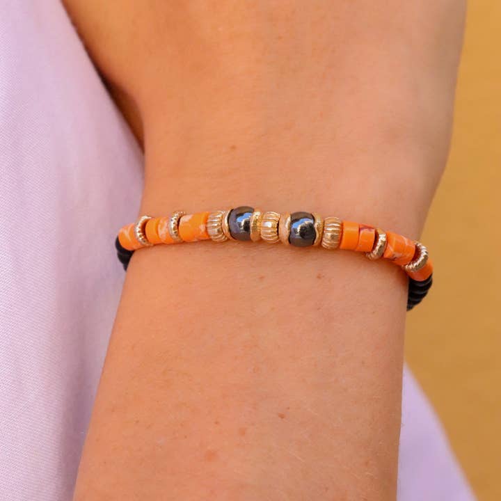 PLATADEPALO - Wholesale Beaded Bracelet - Unisex GUINDA beaded bracelet1