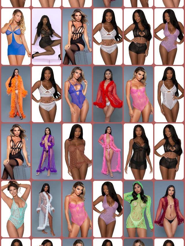 SXYPAK10 - Asst'd Sexy Lingerie Package - Ships in 1 Day! for wholesale by Lingerie Mart