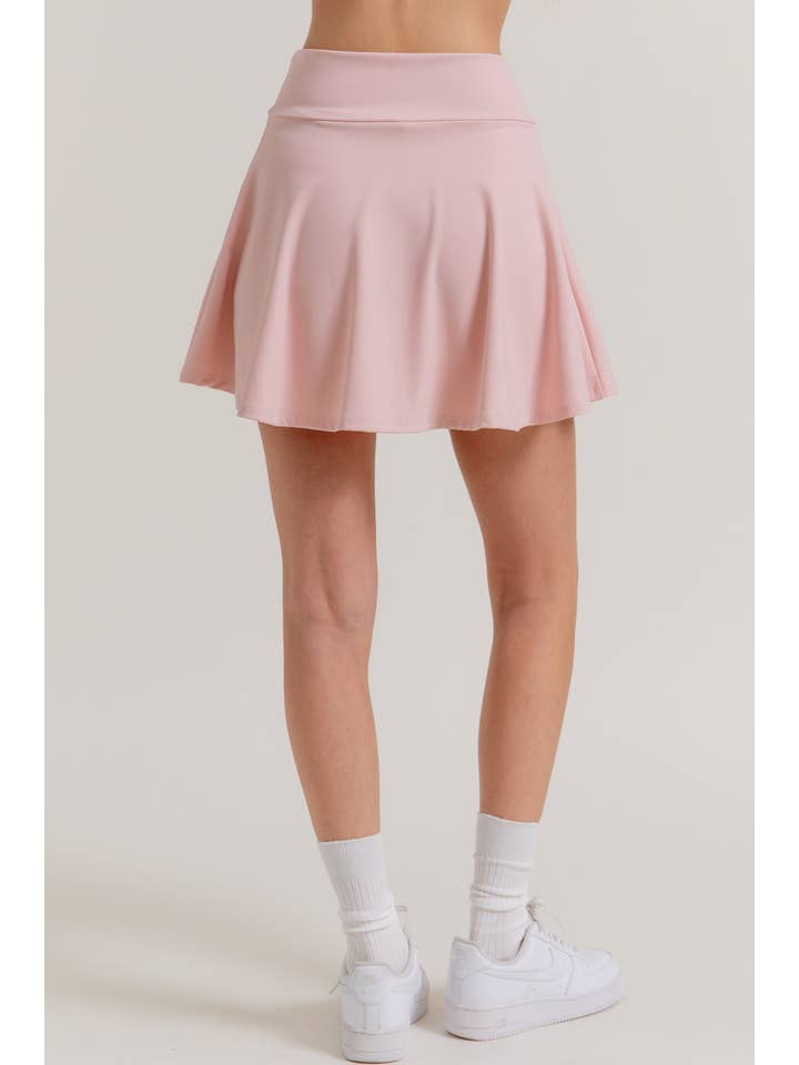 Active Basic | Active USA - Wholesale Athletic Skirt - Women's - Flare Workout Mini Skirt10