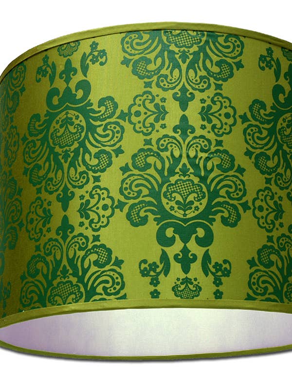 Abajur Suspenso em Seda Estilo Barroco N'ROLL por atacado de Pachyderme