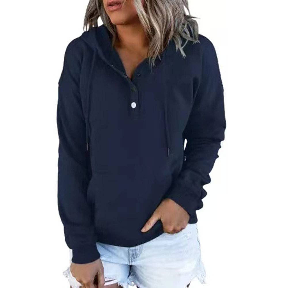 Masyal - Wholesale Hoodie - Dames - Casual sweatshirt met lange mouwen, capuchon en trekkoord6