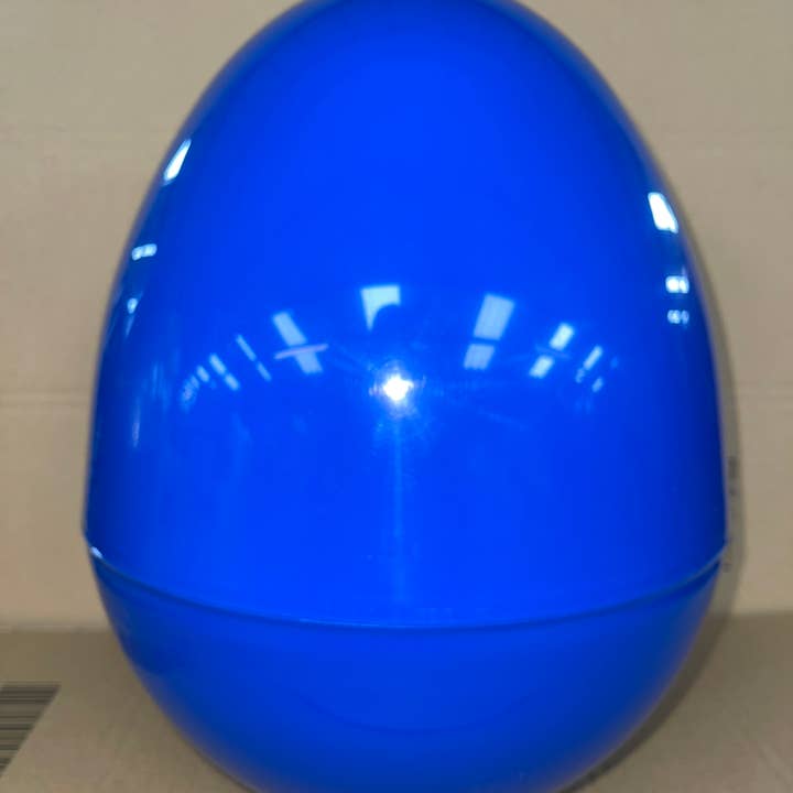 Uovo gigante in plastica 36 cm - BLU SCURO per la vendita all'ingrosso da parte di Fluffy Banana