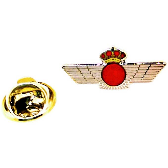 Spansk Air Force Emblem Revers Pin Sølv for engroshandel hos Beclosetoyou