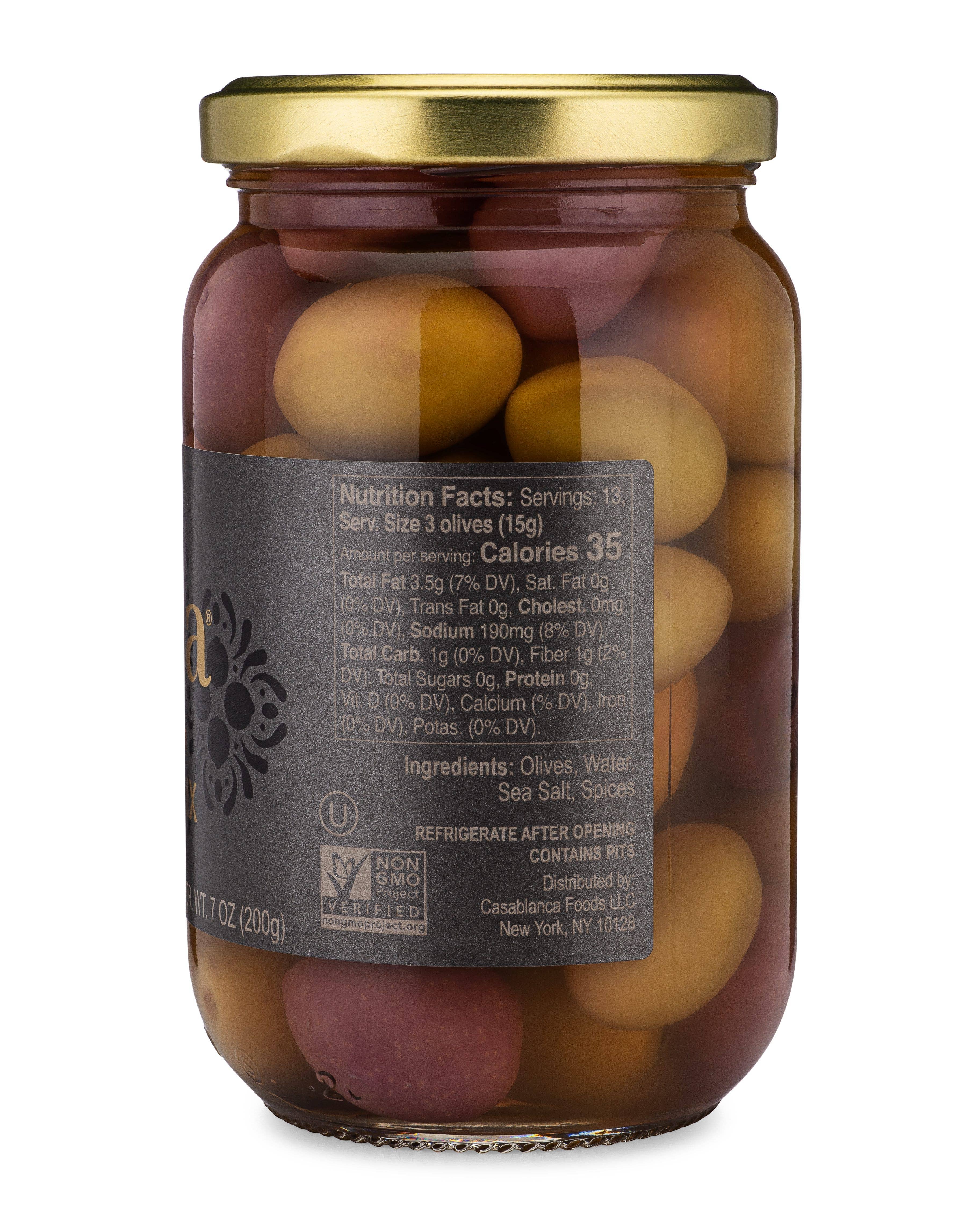 Mina - Wholesale Olives - 12.5 oz Olive Mix1