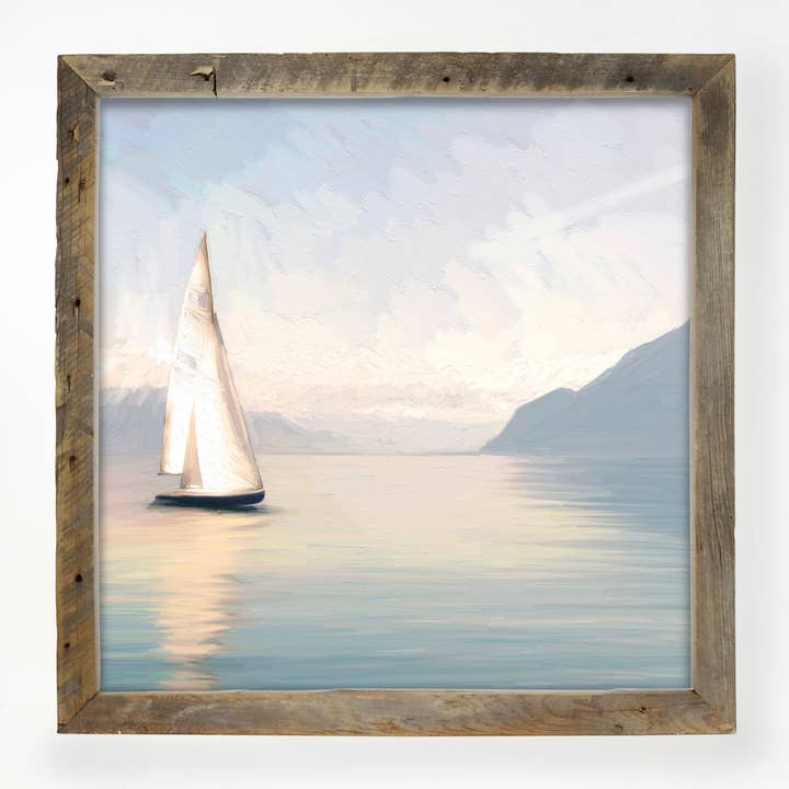Sailboat on the Lake for wholesale by ginger blue