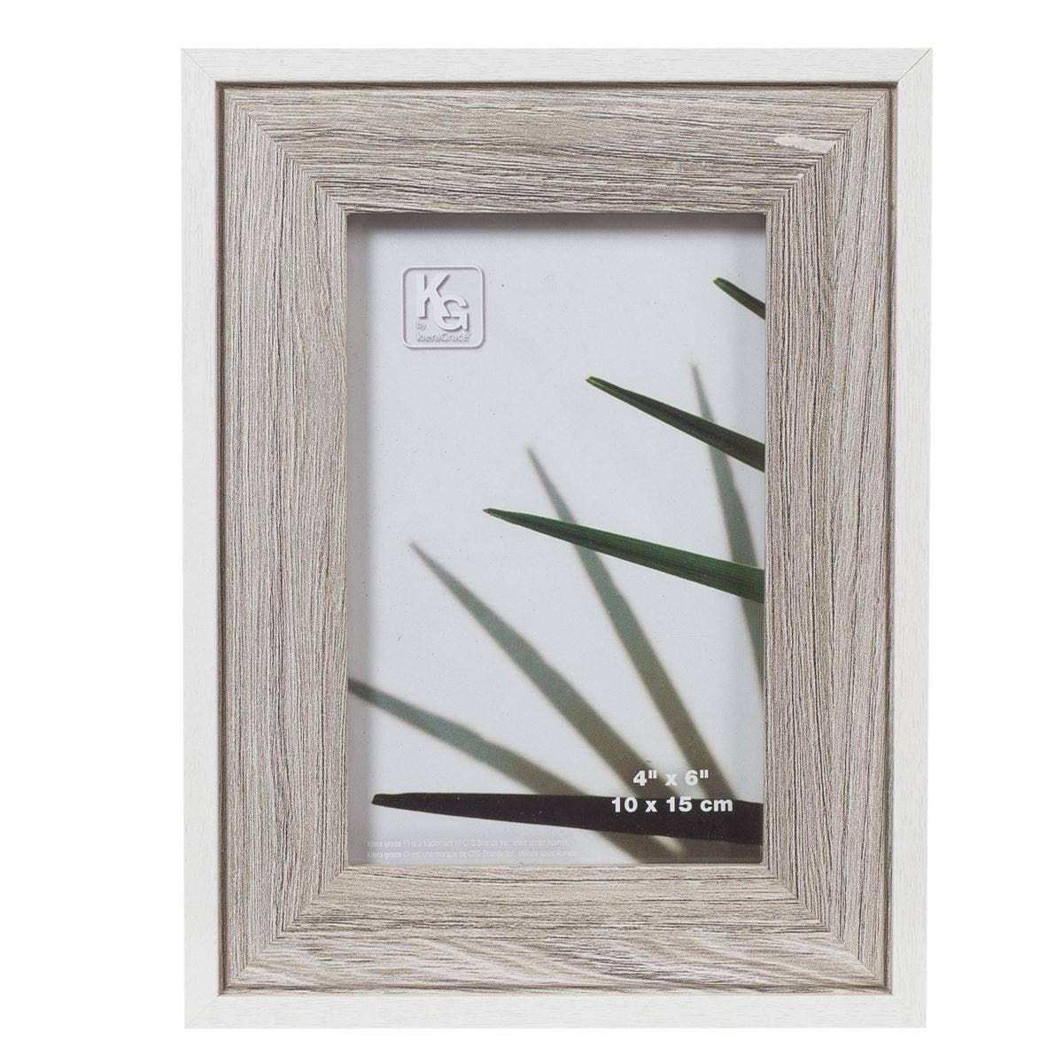 Kiera Grace - Wholesale Picture Frame - Kiera Grace Easton Frame WHITE/GREY WOOD1
