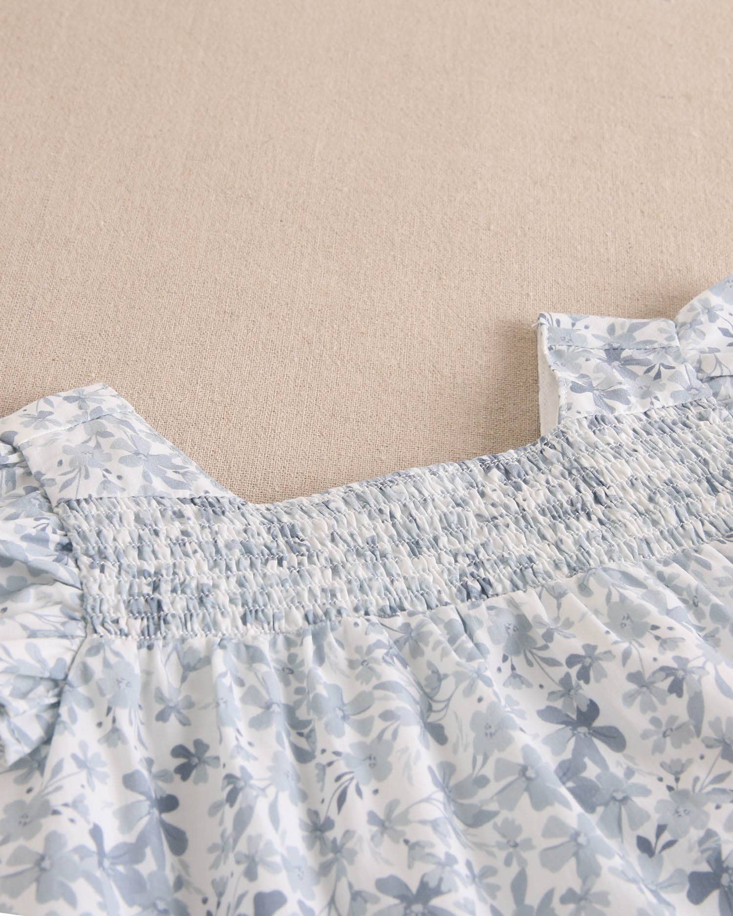 Dadati - Wholesale Dress - Baby - Baby girl dress with floral print and matching panties3