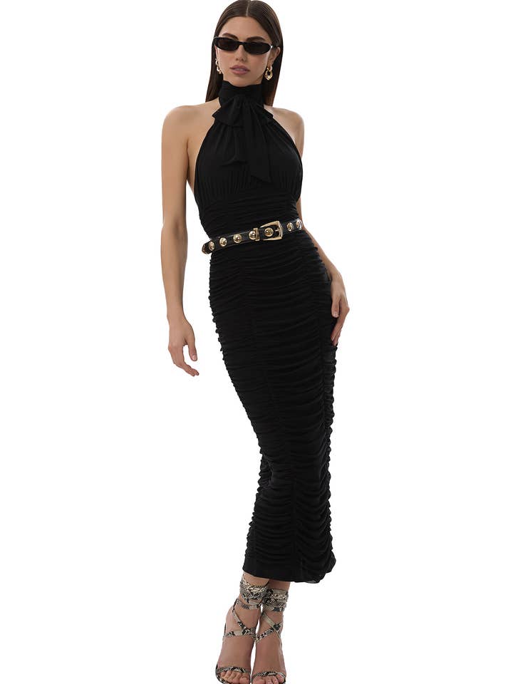 Vestido Nikita - Negro para venta al por mayor de AFRM